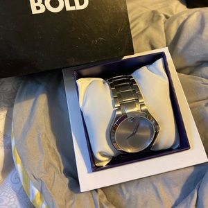 Mens Silver Watch